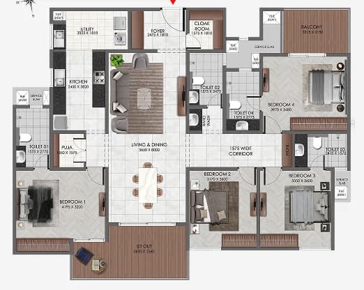 4 BHK TYPE-2