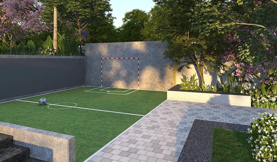 Soccer Goal Wall